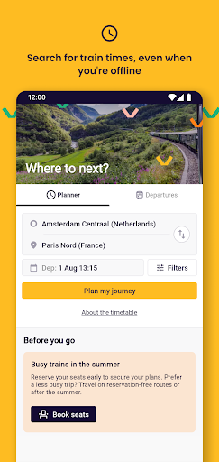 Eurail/Interrail Rail Planner Screenshot 2 - AppWisp.com