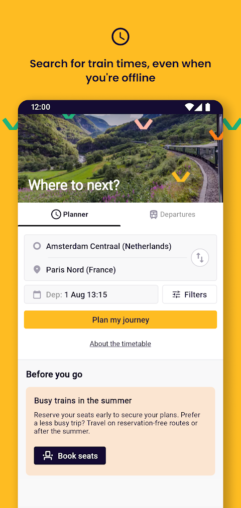 Eurail/Interrail Rail Plannerのおすすめ画像2