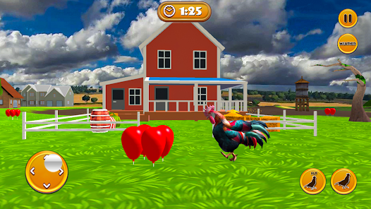 Captura 7 juegos de pollo parlante android