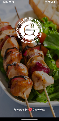 Android application Cafe Bravo screenshort
