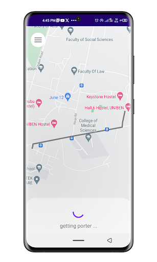 Delivery Port Screen 2