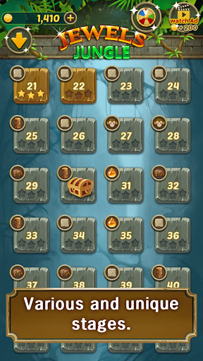 Jewels Jungle : Match 3 Puzzle 101 screenshots 3
