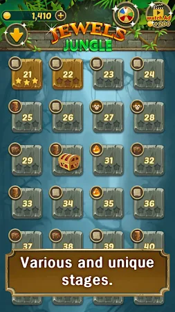 Game screenshot Jewels Jungle : Match 3 Puzzle apk download