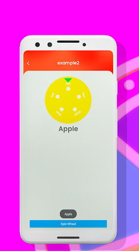 Suitable wheel randomizer Screen 2