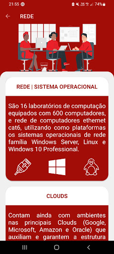 Android application LABTOUR screenshort