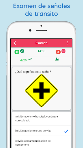 Simulador de examen Ecuador Screen 3