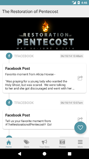 Restoration of Pentecost Screen 2