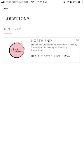 Pink Carrot Screen 2
