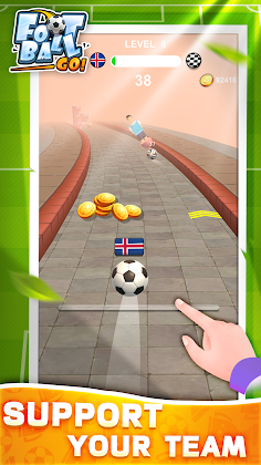 FootBall Go：Agile dodge - Screenshot 2