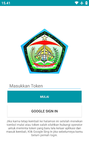 Android application SMADA UJIAN V2 screenshort