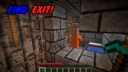 Escape From The Prison, Minecraft PE Maps