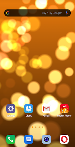 Bokeh Live Wallpaper Screen 2