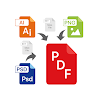 File to PDF Converter(AI, PSD) icon