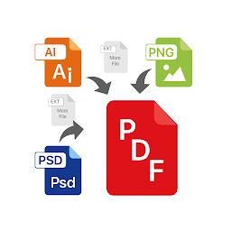 「File to PDF Converter(AI, PSD)」のアイコン画像