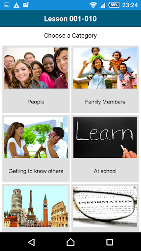 Screenshot of Learn Urdu - 50 languages