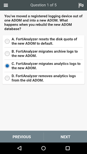 NSE5_FAZ-6.0 All-in-One Exam Screen 2