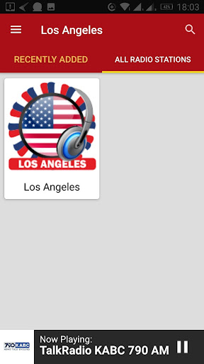 Los Angeles Radio Stations Screen 3