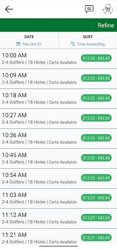 Miracle Hill Golf & Tennis Screen 2