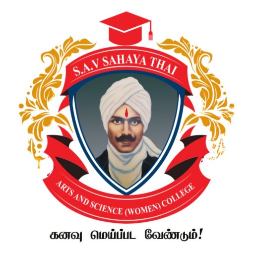 S.A.V SAHAYA THAI ARTS AND SCI logo