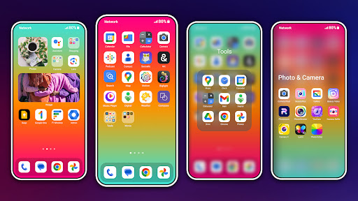 HiPhone Launcher OS Phone:Fast - Tools - apps