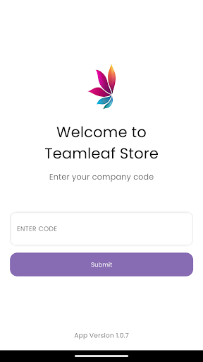 Android application Teamleaf Store screenshort