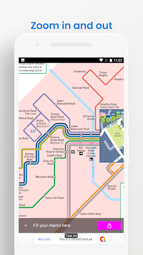 Galway Bus Map Offline Screen 3