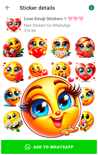 Emoji Stickers for WhatsApp screenshot 5
