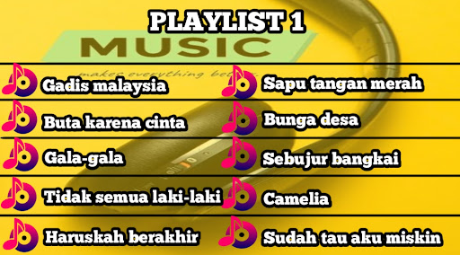 Android application Lagu Dangdut Orgen Tunggal screenshort
