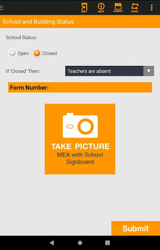 PMIU School Monitoring Screen 3