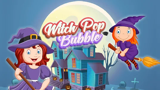 Bubble Shooter Magic Witch