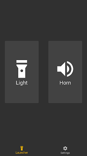 Android application Bike Light & Horn screenshort