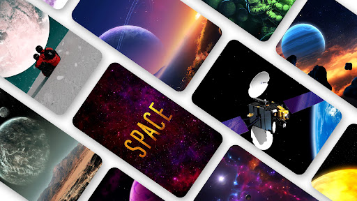 Android application Space Wallpaper 2023 screenshort