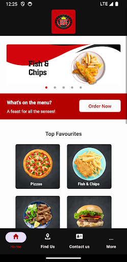 Android application The Hot Hut Takeaway Airdrie screenshort