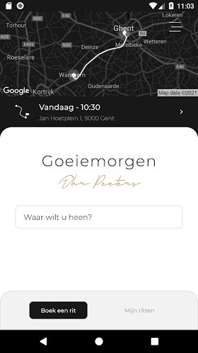 Private Drivers Screen 2
