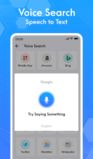 Voice Search - Speech to Text Screen 3