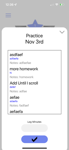 Android application Legato screenshort