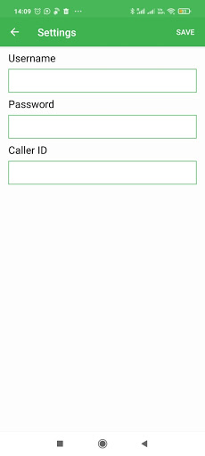 Tweet VoIP Screen 2