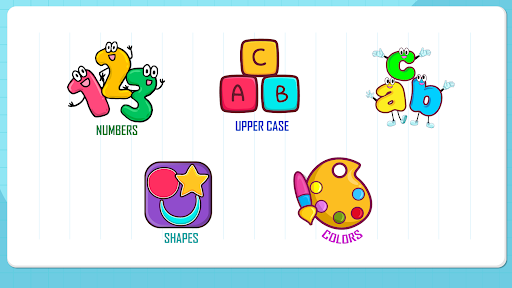 Screenshot of 123 Numbers Alphabet Tracing