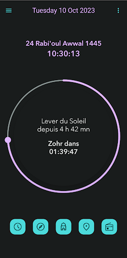 RunSalah Screen 2