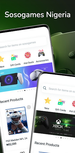 Android application Sosogames screenshort