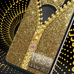 Cover Image of Télécharger Gold Lock Screen  APK