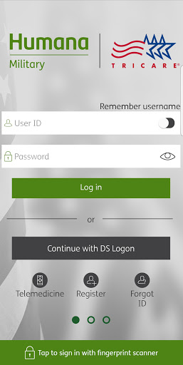 Android application Humana Military screenshort