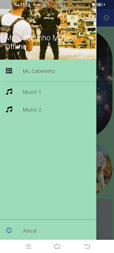 Android application Mc Cabelinho Musica Offline screenshort