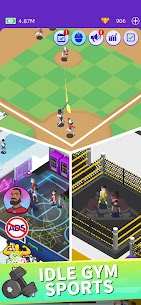 Idle GYM Sports MOD APK v1.88 (Unlimited Money) 4