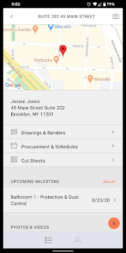Android application Block for Pros screenshort