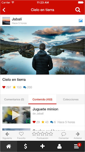 Android application RedGage screenshort