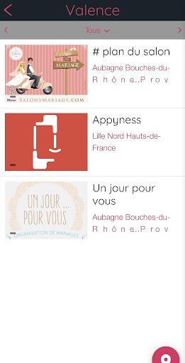 Salons du mariage du Sud-Est Screen 3