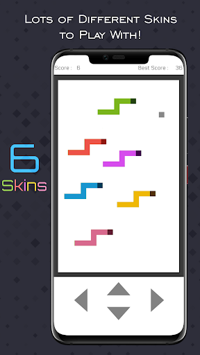 Android application Snake Pixel Classic Retro Game screenshort