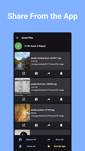 Flip Image - Mirror Photos screenshot 4