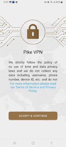 Pike VPN Proxy Tunnel Screen 2
